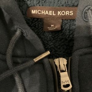 Micheal Kors warm men’s medium zip up hoodie